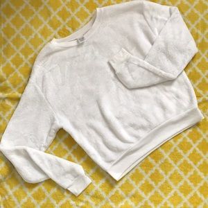 Soft crop top sweater